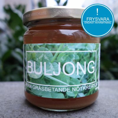 Ekologisk benbuljong av nöt, 350ml - Endast avhämtning i Göteborg